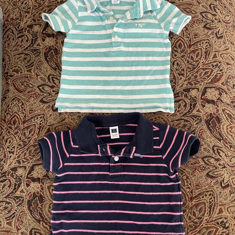 Janie and Jack infant polo shirts